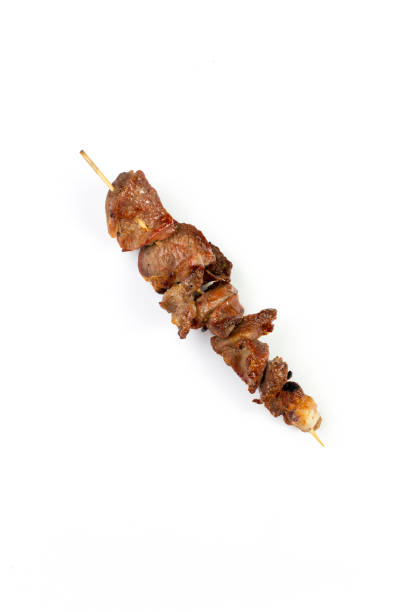 istock Kebap, roasted meat and vegetables on grill 1323620839