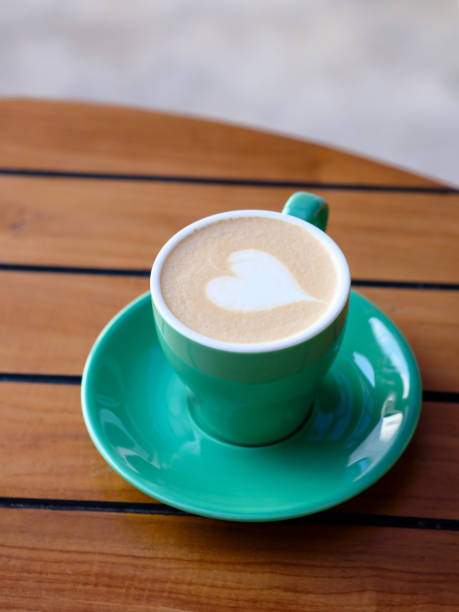 istock A cup of hot latte coffee on the table for breakfast 1323621850