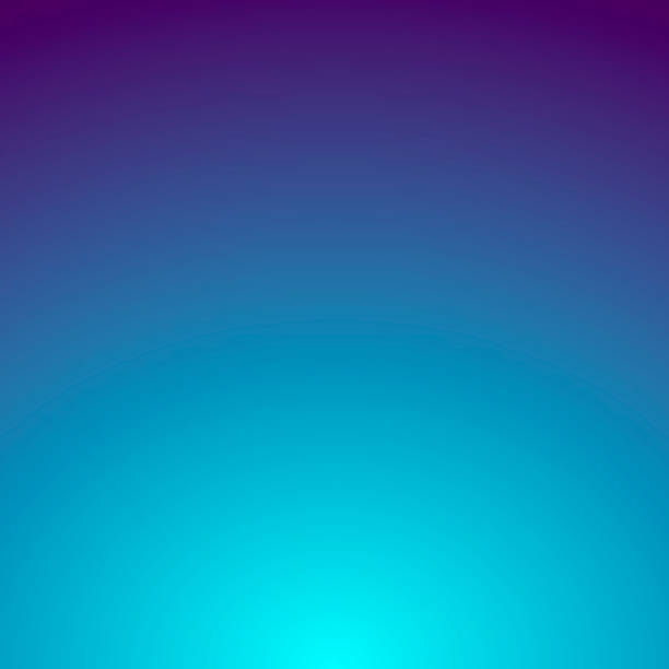 Abstract blurred background - defocused Blue gradient Modern and trendy abstract background with a defocused and blurred gradient, can be used for your design, with space for your text (colors used: Turquoise, Blue, Purple). Vector Illustration (EPS10, well layered and grouped), format (1:1). Easy to edit, manipulate, resize or colorize. neon turquoise stock illustrations