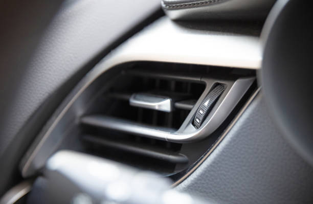 istock Air vent in a car interior on daylight 1323625878