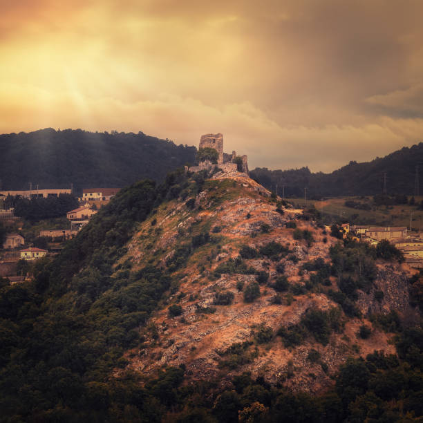 istock ancient ruins fortress landscape in Italy 1323636445