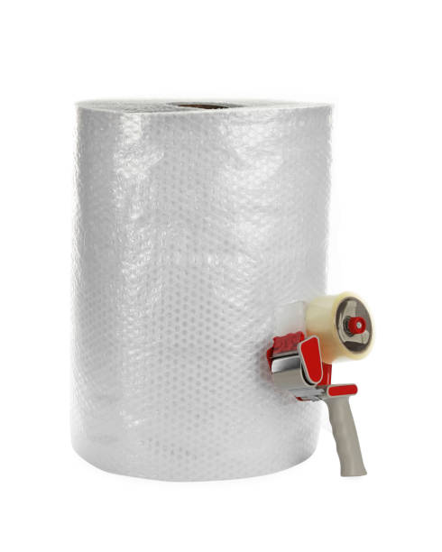 istock bubble pack roll and tape dispenser isolated on white 1323640158