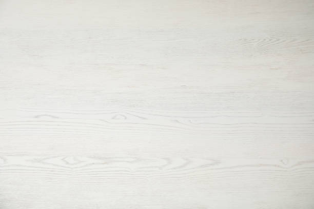istock Texture of white wooden surface as background, top view 1323651377