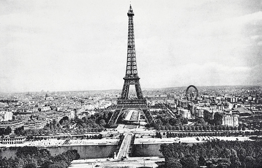 Eiffel Tower from University Street