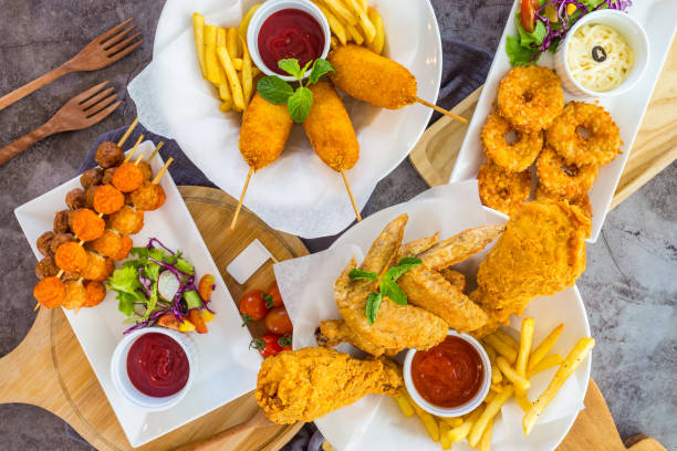 istock A table full of fast food 1323654168
