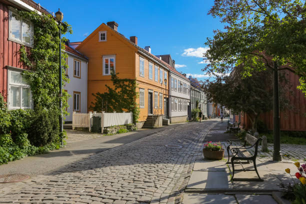 istock Bakklandet, Trondheim 1323654248