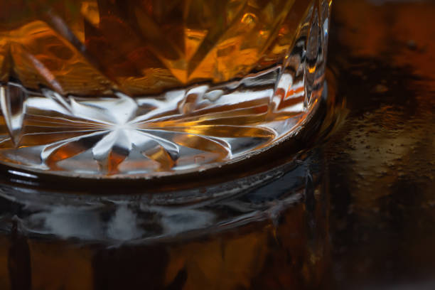 istock whiskey with ice in glasses close-up 1323665052