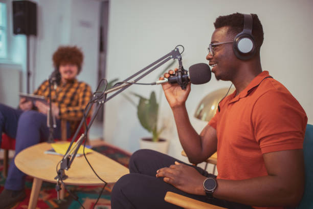 istock Educating the listeners on important matters 1323672440