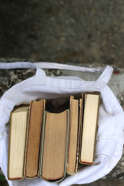 istock Bag of Books 1323674570