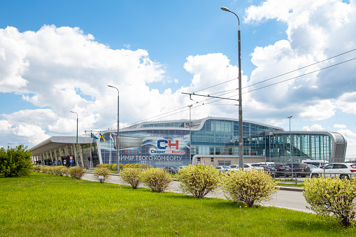 Lviv, Ukraine - May 12, 2019: Lviv Danylo Halytskyi International Airport
