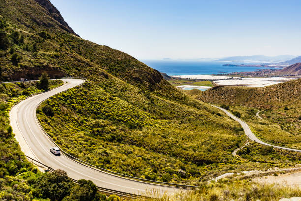 istock Mountains landscape and coast view, Spain 1323685114