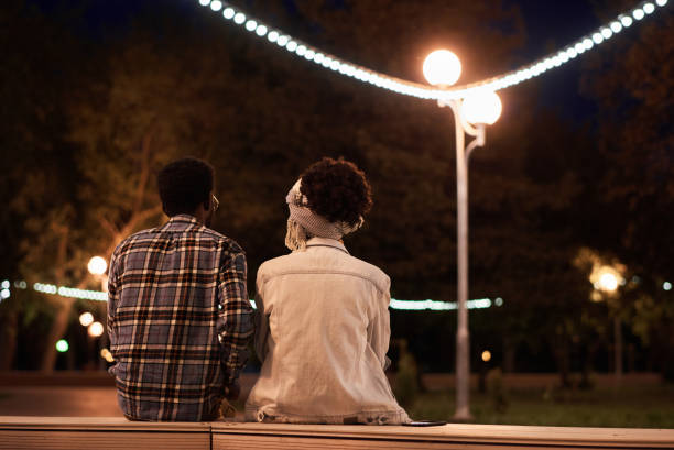 istock Romantic date in the park 1323694743