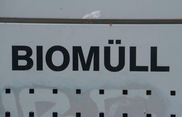 istock organic waste sign in german (Biomüll) 1323697421