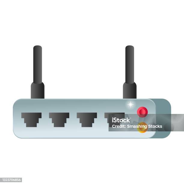 Image De Modem Modem Stock Illustration - Download Image Now - Computer Part ...