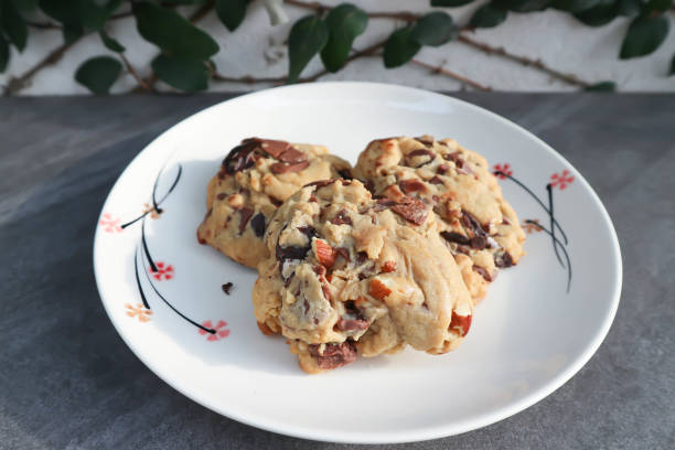 istock cookie, cooky or almond cookie or chocolate cookie 1323712957