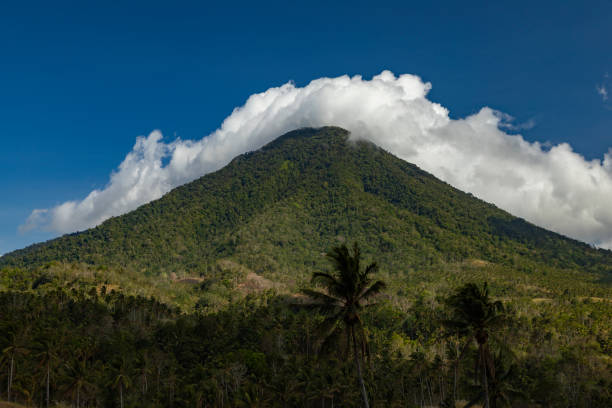 istock Mount Tangkoko stratovolcano and rainforest, Indonesia 1323714347
