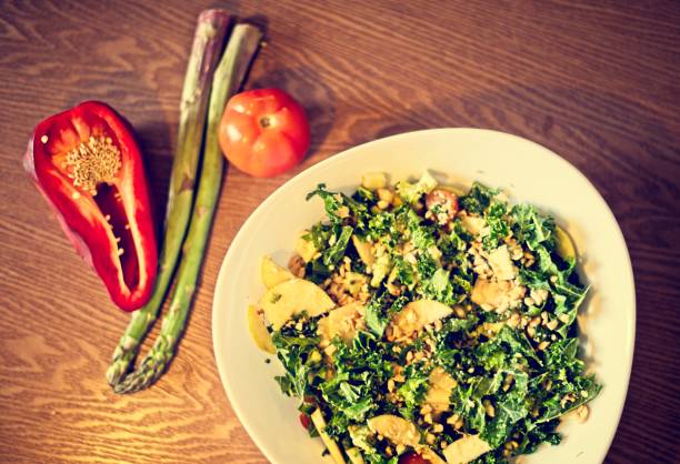 istock Homemade organic vegetable salad 1323715804