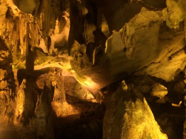 istock Amazing view inside the cave in Permet 1323725029