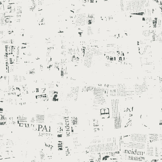 pola mulus abstrak pada tema surat kabar - surat kabar ilustrasi stok