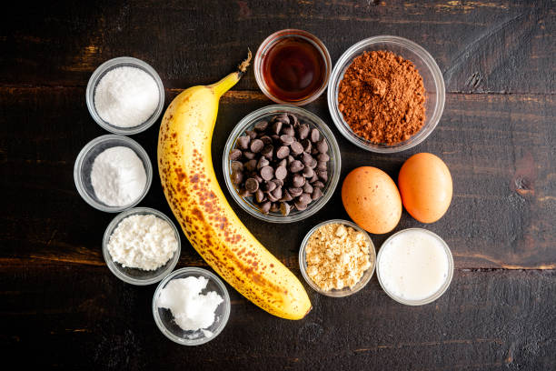 istock Peanut Butter Chocolate Chip Muffins Ingredients 1323735314