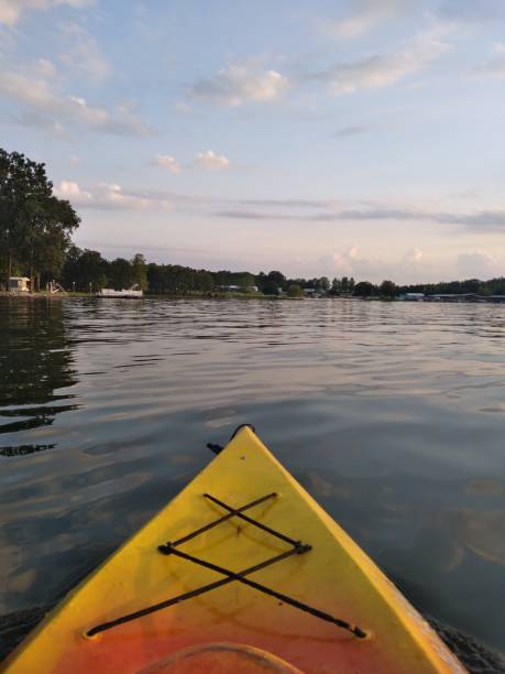 istock Kayaking on crown lake III 1323743077