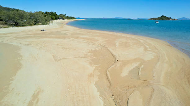 istock Aerial Of Sandy Beach 1323747089