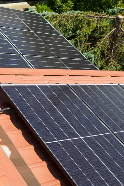 istock Photovoltaics - green energy from the sun 1323748425