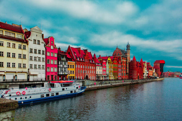 istock Old City on sunset. Gdansk, Poland. 1323753070