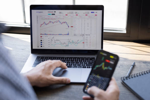 istock Businessman working from home office 1323757990