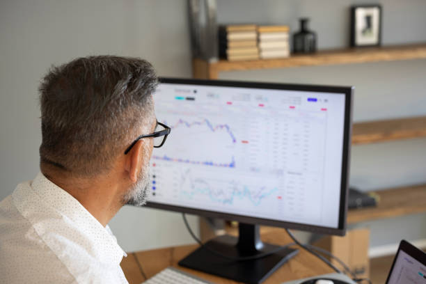 istock Mature businessman working from home office 1323758648