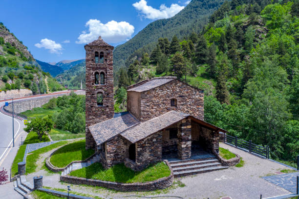 istock Sant Joan de Caselles in Canillo, Andorra 1323768436