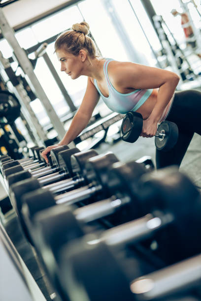 istock Working Hard In The Gym 1323807392