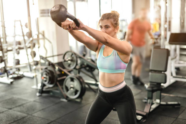 istock Working Hard In The Gym 1323807915