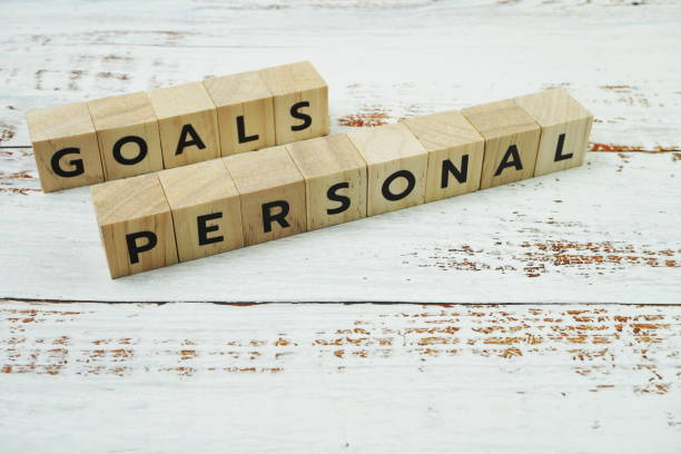 istock Personal Goals Word alphabet letters on wooden background 1323809244