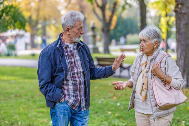 istock An Older Couple is Debating About the Problems in Relationship. 1323809280