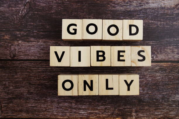 istock Good Vibes Only word alphabet letters on wooden background 1323809921