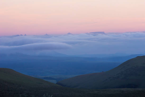 istock Dreamy mist filled valley at Dawn 1323812320