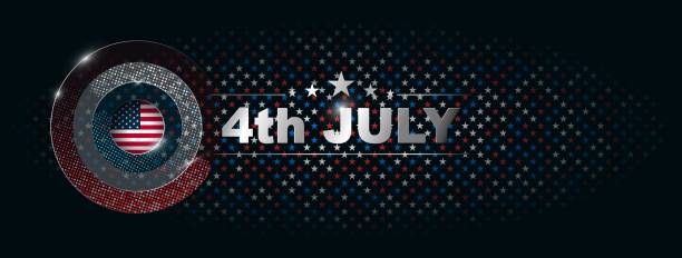 istock 4th July or Independence Day banner design of vector 1323814051