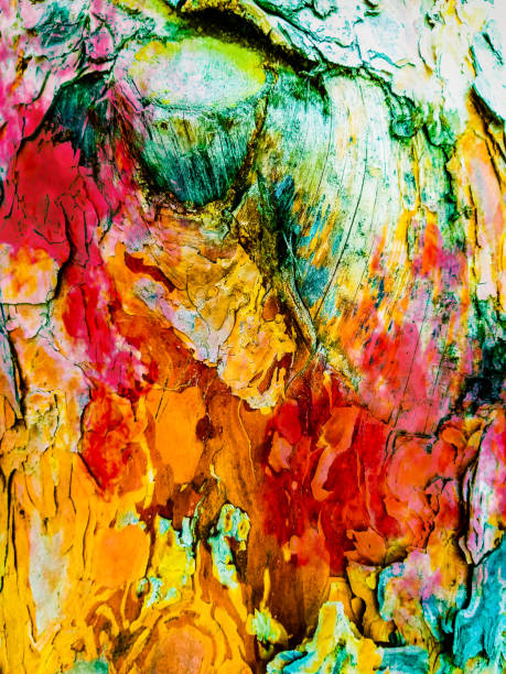 istock Colorful wooden background texture bark 1323815052