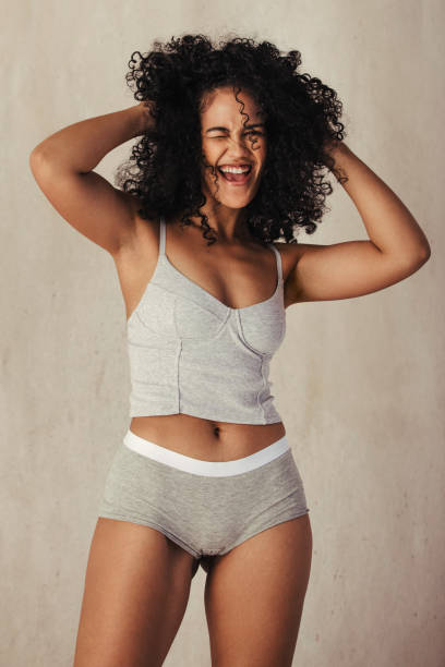 istock Female model celebrating her natural body 1323831068