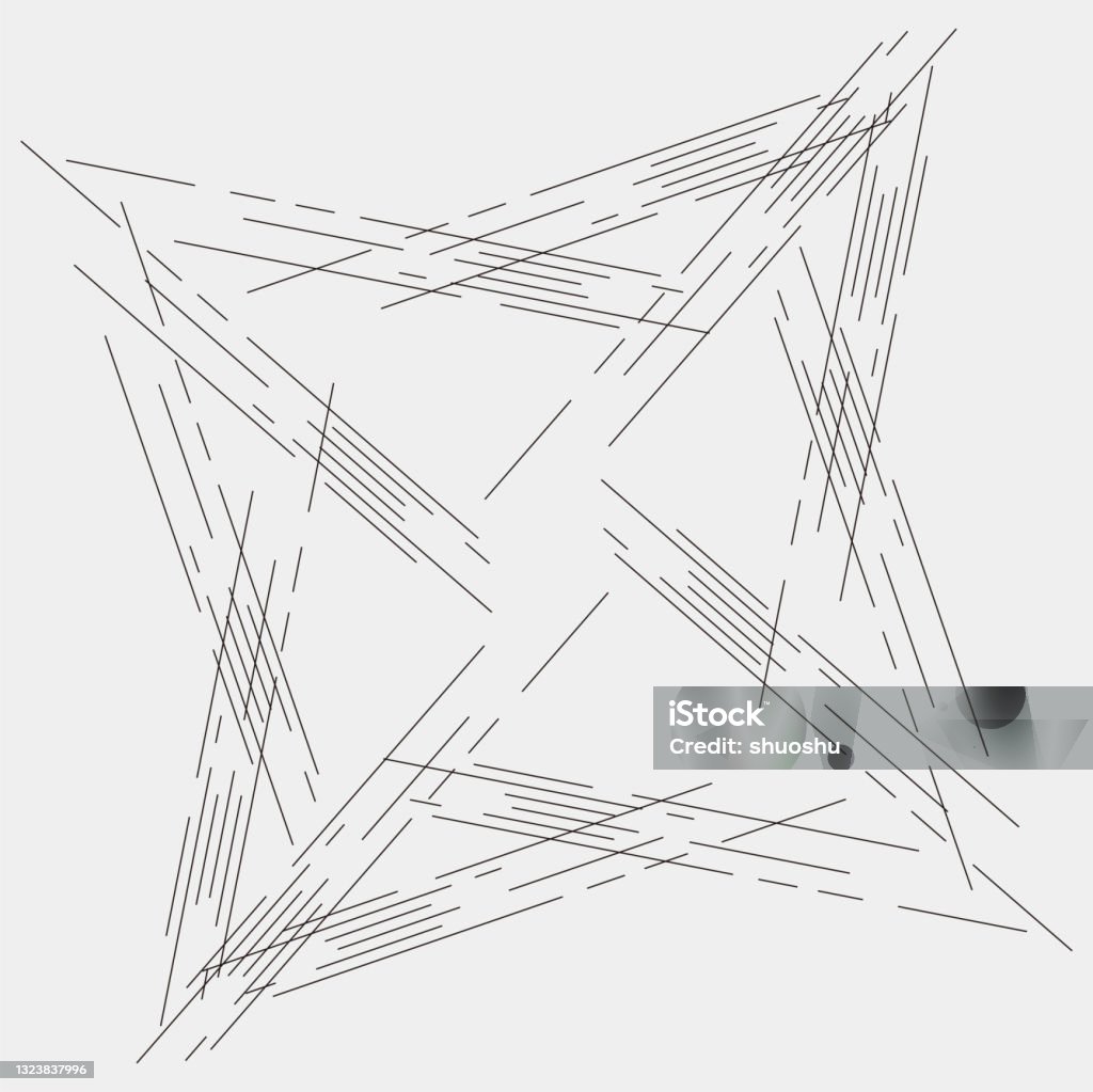 Radical Line Pattern Abstract Black And White Simplicity Turning Radial Line Pattern Stock ...