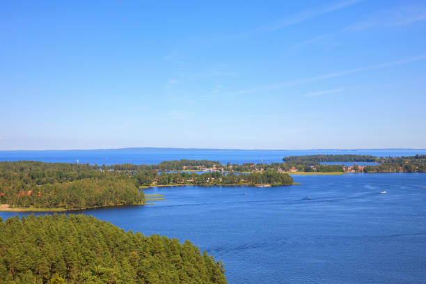 istock Archipelago with wooded islands in summer 1323840343