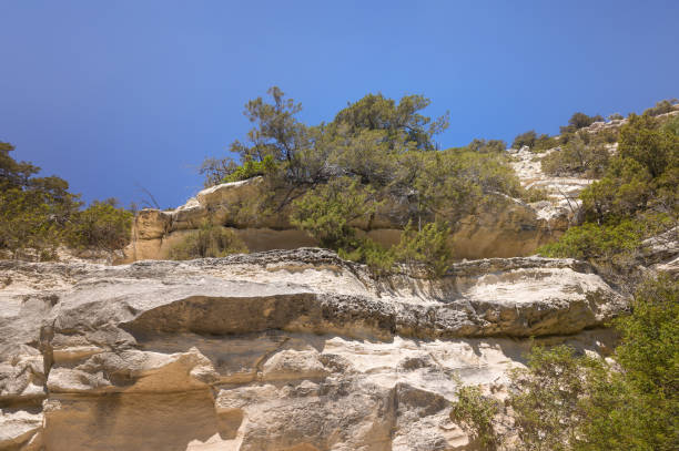 istock Mountain ridge in Avakas Gorge. Akamas peninsula, Cyprus. 1323849486