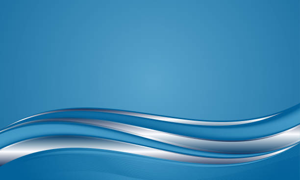 Blue wavy vector abstract background with gradients illustration Blue wavy vector abstract background with gradients illustration for use for template, slide, zoom call, video call, banner, cover, poster, wallpaper, digital presentations, slideshows, Powerpoint, websites, videos, design with space for text, and general backgrounds for designs. virtual background stock illustrations