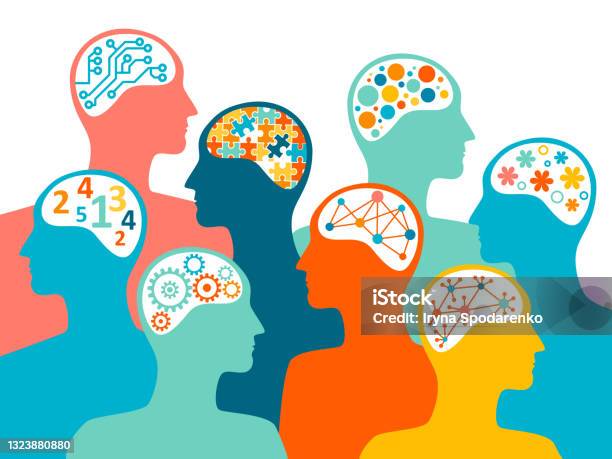 Concept Of The Diversity Of Peoples Talents And Skills Stock Illustration - Download Image Now
