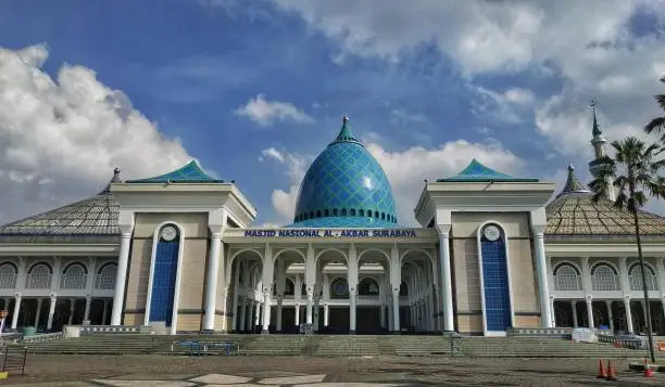 Al Akbar National Mosque (or commonly called the Great Mosque of Surabaya) is the second largest mosque in Indonesia, located in the city of Surabaya, East Java