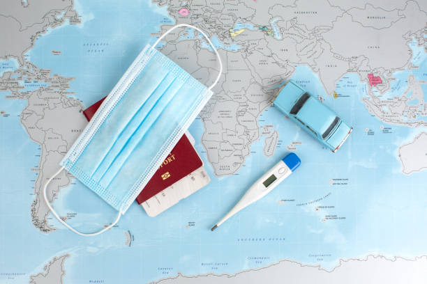 istock Travel concept, travelling during coronavirus pandemic 1323889179