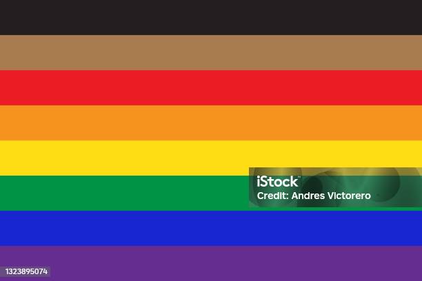 New Pride Flag Lgbtq Background Stock Illustration - Download Image Now - Rainbow, Pride, LGBTQIA Culture