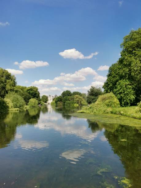 istock Summer in St James's Park in London 1323897848