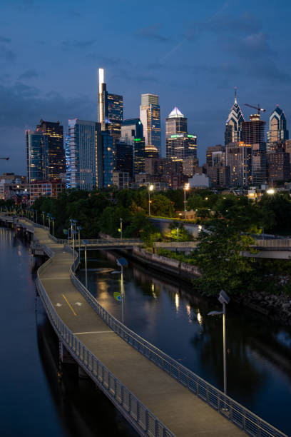 istock Skyline of Philadelphia at Night 1323897912